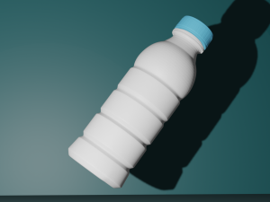 Water bottle 3D Model