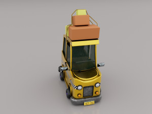 Taxicar Modello 3D