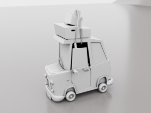 Taxicar Modello 3D