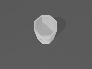 Octagone Vase 3D printable Modello di stampa 3D