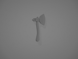 Axe 3D Print 3D 打印模型