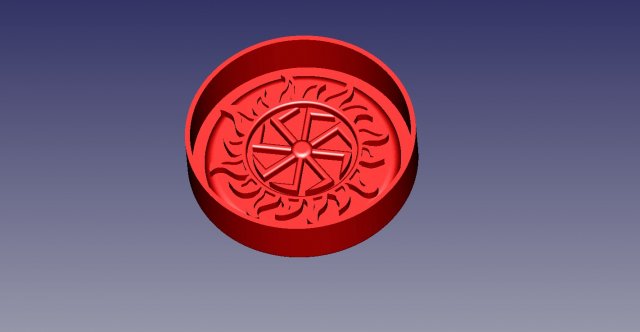 Kolovrat 3D Print Model .c4d .max .obj .3ds .fbx .stl .blend 