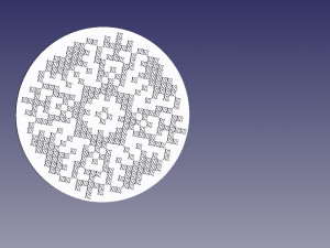 Embroidered patch with the coded word Glory to Heroes 3Dプリントモデル