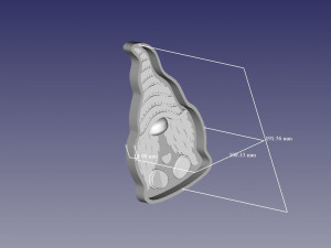 Silicone molded model For making silicone molds christmas gnome 3Dプリントモデル