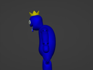 Rainbow friends blue flexy 3D Принт Модель