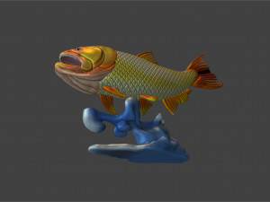 GOLDEN FISH - DORADO DE RIO 3D Model