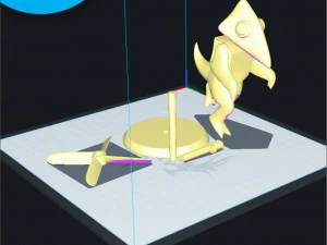 YELLOW RAINBOW FRIENDS 3D Print Model