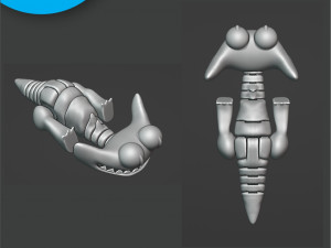 RAINBOW FRIENDS CYAN FLEXY 3D Print Model