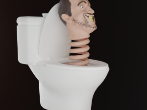 SKIBIDI TOILET Modèles 3D en vedette