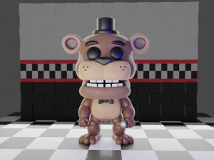 フレディ - FNAF 3Dプリントモデル