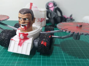 SKIBIDI TOILET - CARS SAW 3D Print Model