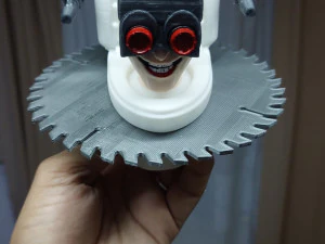 SKIBIDI TOILET - CAMERAMAN SAW 3D Print Model