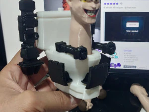 ТУАЛЕТ SKIBIDI - JEFE TITAN 3D Принт Модель