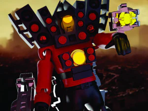 스키비디 토일렛(SKIBIDI TOILET) - 메가 타이탄 스피커맨 3D 프린트 모델