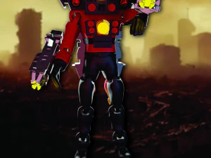 SKIBIDI TOILET - MEGA TITAN SPEAKERMAN 3D Print Model