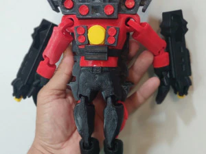 SKIBIDI TOILET - MEGA TITAN SPEAKERMAN 3D Print Model