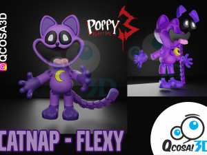 CATNAP FLEXY 3Dプリントモデル