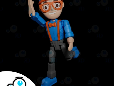 BLIPI ARTICULADO 3D Druckmodell