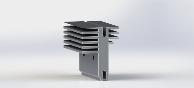 Radiator 60mm 3D 모델 .c4d .max .obj .3ds .fbx .stl .blend 