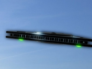 UFO SPACE SHIP Modelo 3D