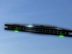 UFO SPACE SHIP 3D Model
