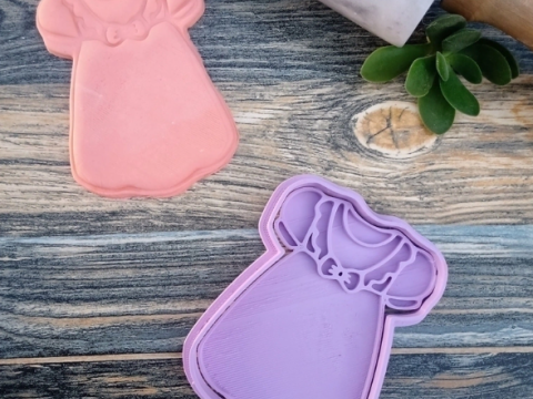Cortantes Comunion Cookie Cutter Galleta Galletitas Cermica Arcilla Manualidades 3D Принт Модель