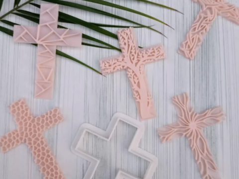 Cortantes Comunion Cookie Cutter Galleta Galletitas Cermica Arcilla Manualidades 3D 프린트 모델