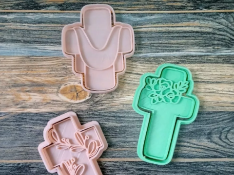 Cortantes Comunion Cookie Cutter Galleta Galletitas Cermica Arcilla Manualidades 3D 프린트 모델