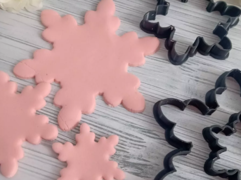 Cortantes Copos de Nieve Cotton Cookie Cutter Galleta Galletitas Cermica Arcilla Manualidades Modelo de Impressão 3D