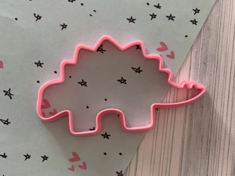 Cortantes Dino Dinosaurios Dinosaurs Cookie Cutter Galleta Galletitas Cer&aacute;mica Arcilla Manualidades 3D printmodel