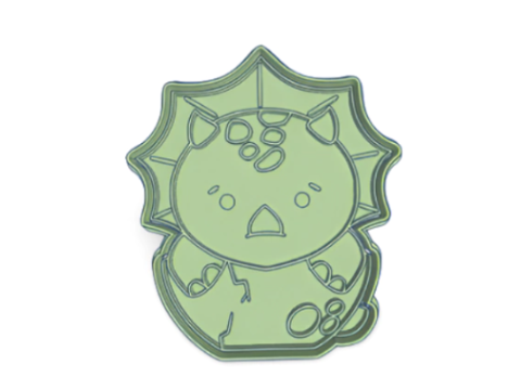 Cortantes Dino Dinosaurios Dinosaurs Cookie Cutter Galleta Galletitas Cermica Arcilla Manualidades 3D Принт Модель