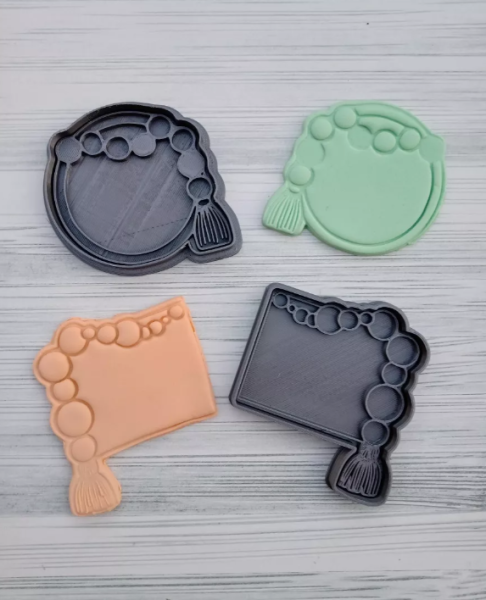 Cortantes Geometricos Marco Vintage Cookie Cutter Galleta Galletitas Cermica Arcilla Manualidades 3D Print Model .c4d .max .obj .3ds .fbx .stl .blend 