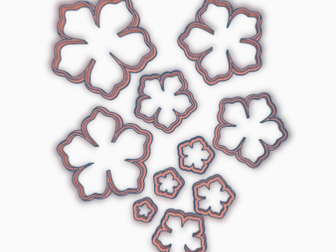 Cortantes Navidad Christmas Holydays Cookie Cutter Galleta Galletitas Cermica Arcilla Manualidades 3D Принт Модель