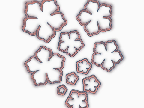 Cortantes Navidad Christmas Holydays Cookie Cutter Galleta Galletitas Cermica Arcilla Manualidades 3D Print Model