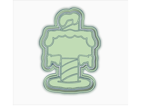 Cortantes Navidad Christmas Holydays Cookie Cutter Galleta Galletitas Cermica Arcilla Manualidades 3D Принт Модель