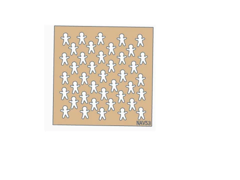 Texturizador Stamp Navidad Święta Bożego Narodzenia Foremka do ciastek Galleta Galletitas Cer&aacute;mica Arcilla Model do druku 3D