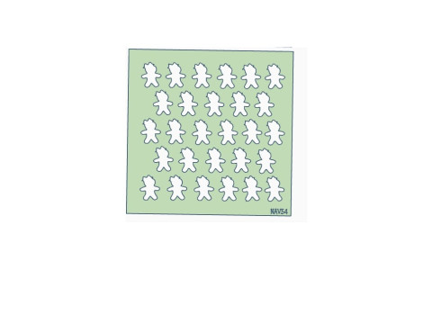 Texturizador Stamp Navidad Christmas Holydays Cookie Cutter Galleta Galletitas Cermica Arcilla 3D Принт Модель