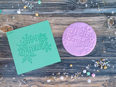 Texturizador Stamp Navidad Christmas Holydays Cookie Cutter Galleta Galletitas Cermica Arcilla 3D Принт Модель