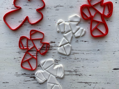 Pascua Conejo Easter Rabbit EGG Cookie Cutter Galleta Galletitas Cermica Arcilla 3D 프린트 모델