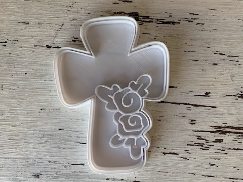 Pascua Conejo Easter Rabbit EGG Cookie Cutter Galleta Galletitas Cermica Arcilla Modelo de impresión 3D