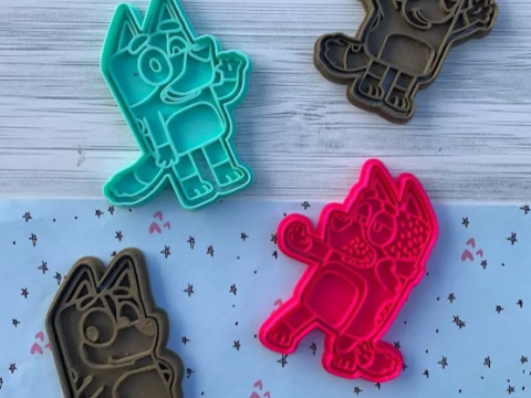 Set Personajes Cookie Cutter Galleta Galletitas Cermica Arcilla Modelo de impresión 3D