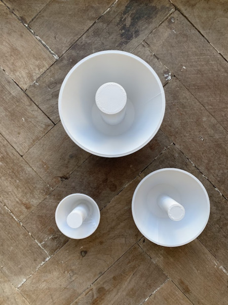 Conos Bordes Perfectos Tazas Cermiaca Arcilla Alfarera Arte 3D Принт Модель .c4d .max .obj .3ds .fbx .stl .blend 