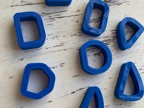 Moldes para Asas de Taza Ceramica Arcilla Alfarera Arte Modelo de Impressão 3D