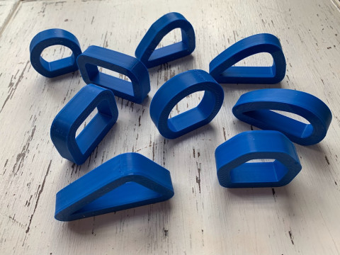 Moldes para Asas de Taza Ceramica Arcilla Alfarera Arte 3Dプリントモデル