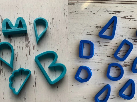 Moldes para Asas de Taza Ceramica Arcilla Alfarera Arte Modelo de Impressão 3D