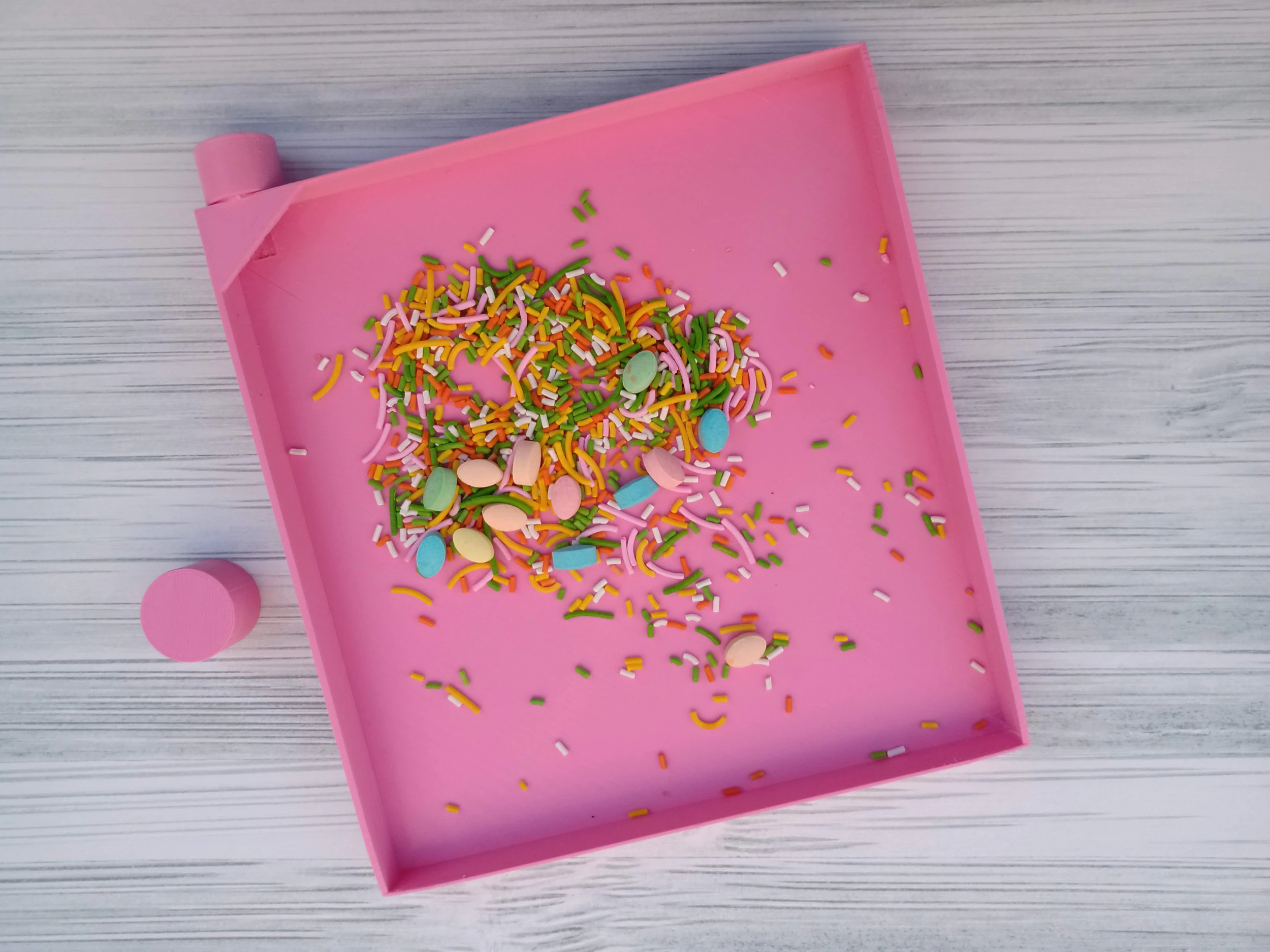 Bandeja Easy Sprinkles Repostera Pastelera Bakery Cookies Galletas Model do druku 3D .c4d .max .obj .3ds .fbx .stl .blend 
