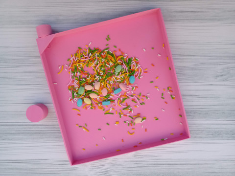 Bandeja Easy Sprinkles Repostera Pastelera Bakery Cookies Galletas Modelo de impresión 3D