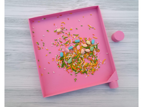 Bandeja Easy Sprinkles Repostera Pastelera Bakery Cookies Galletas 3D प्रिंट मॉडल