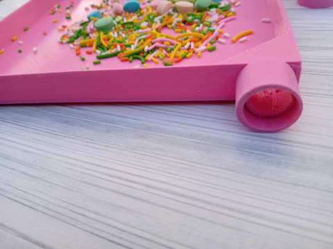 Bandeja Easy Sprinkles Repostera Pastelera Bakery Cookies Galletas Model do druku 3D