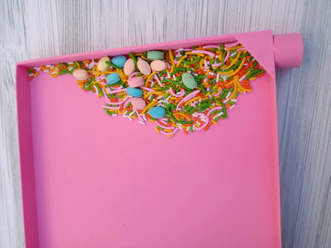 Bandeja Easy Sprinkles Repostera Pastelera Bakery Cookies Galletas Model do druku 3D